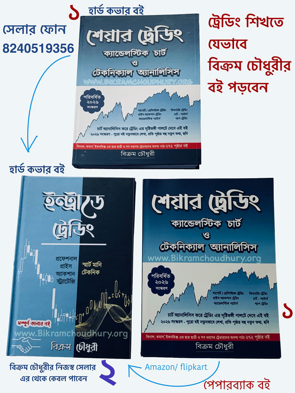 Stock market books in Bangla written by Bikram Choudhury
