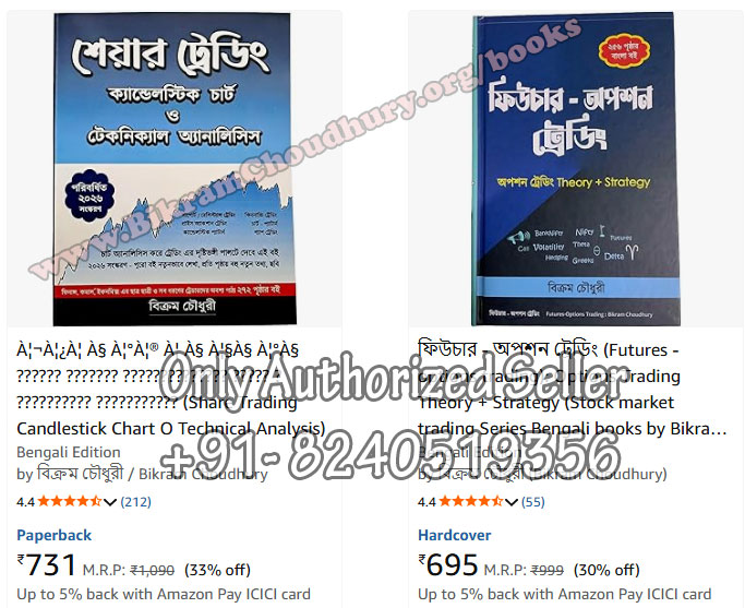 Stock Market Books in Bengali written and published by Bikram Choudhury
